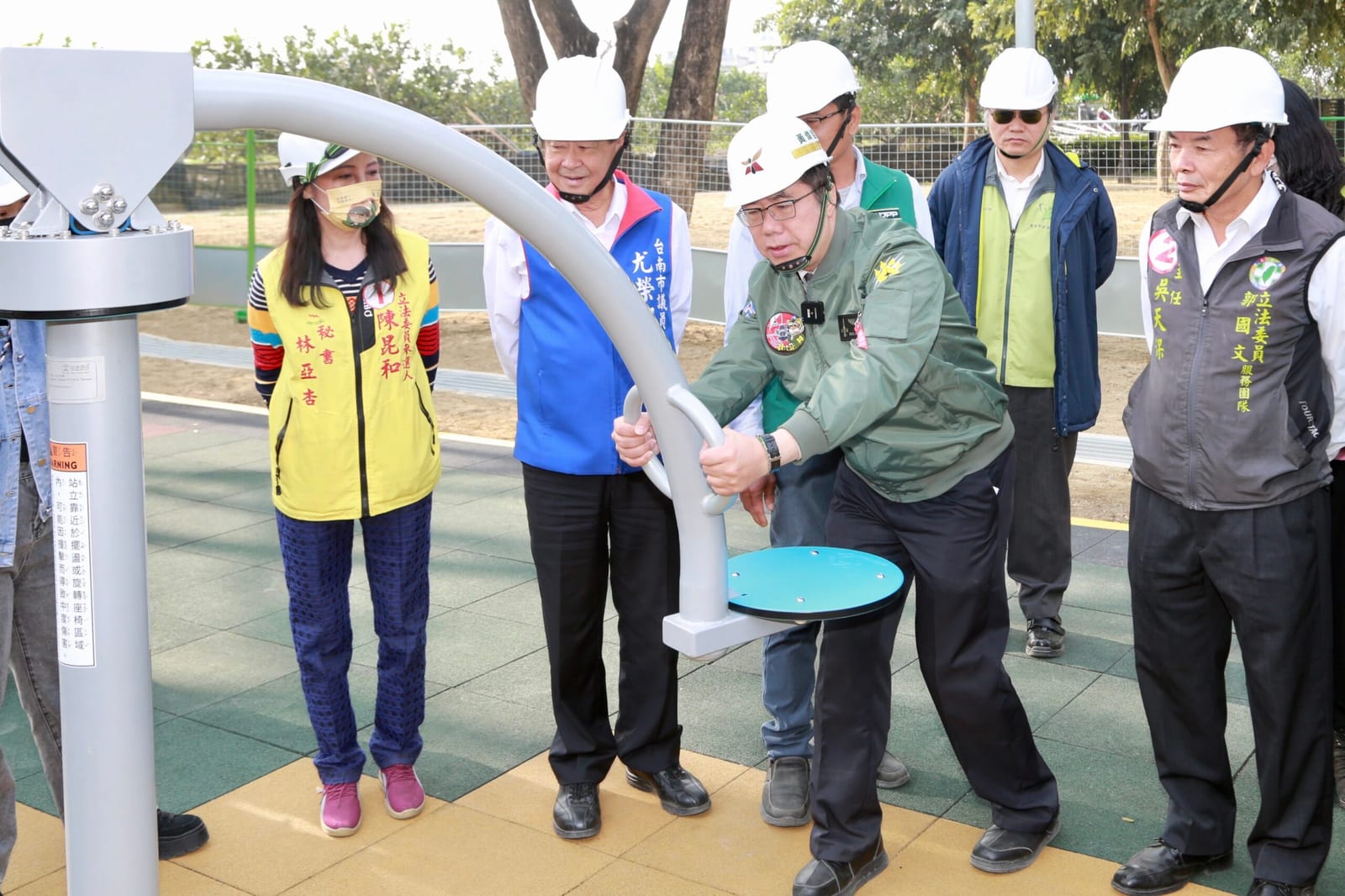 台南麻豆公園11號倒風內海主題特色遊戲場順利竣工 春節前將正式開放