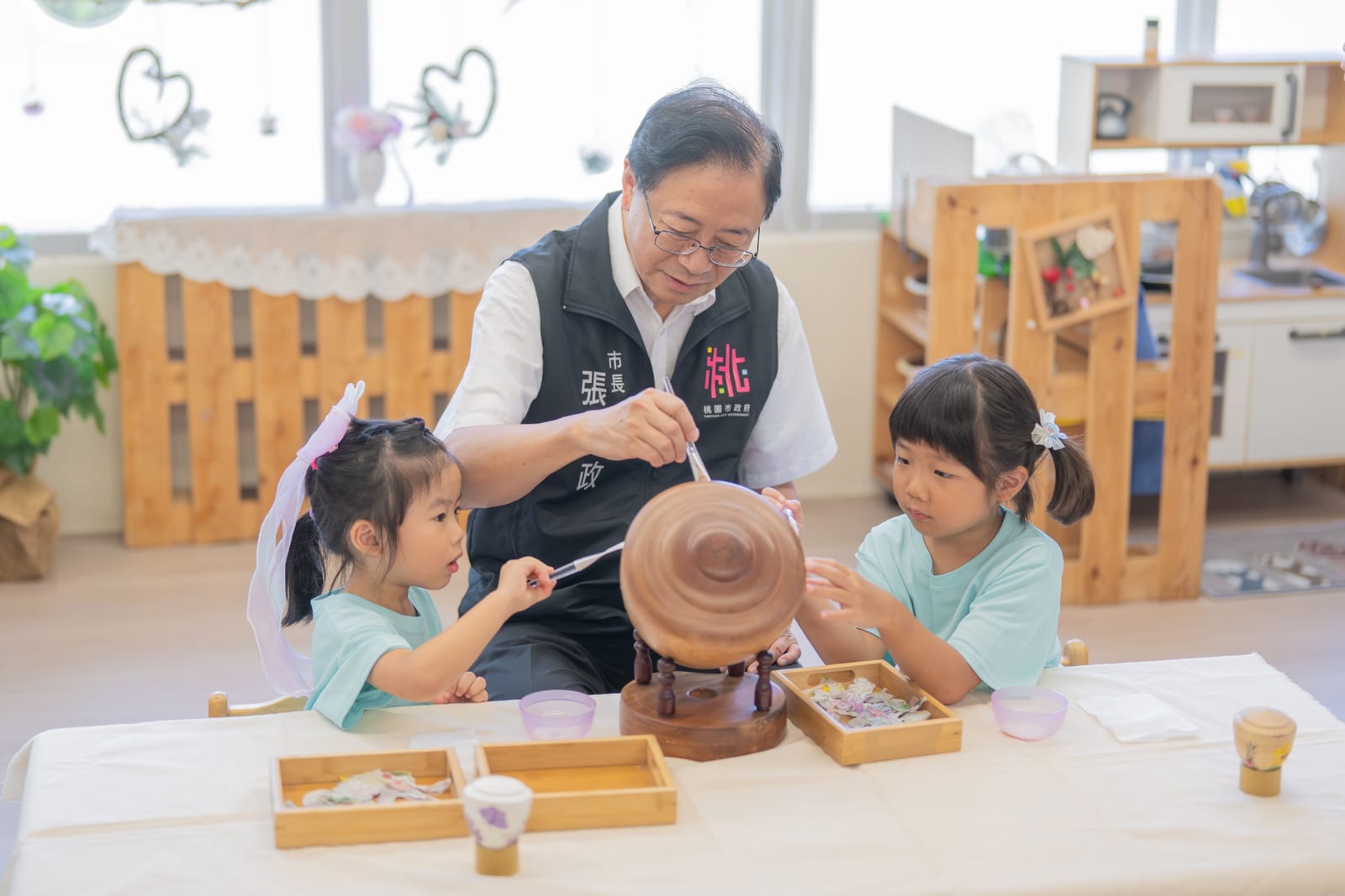 大溪幼兒園嶄新啟用，張善政市長：為孩子打造最溫暖的學習環境