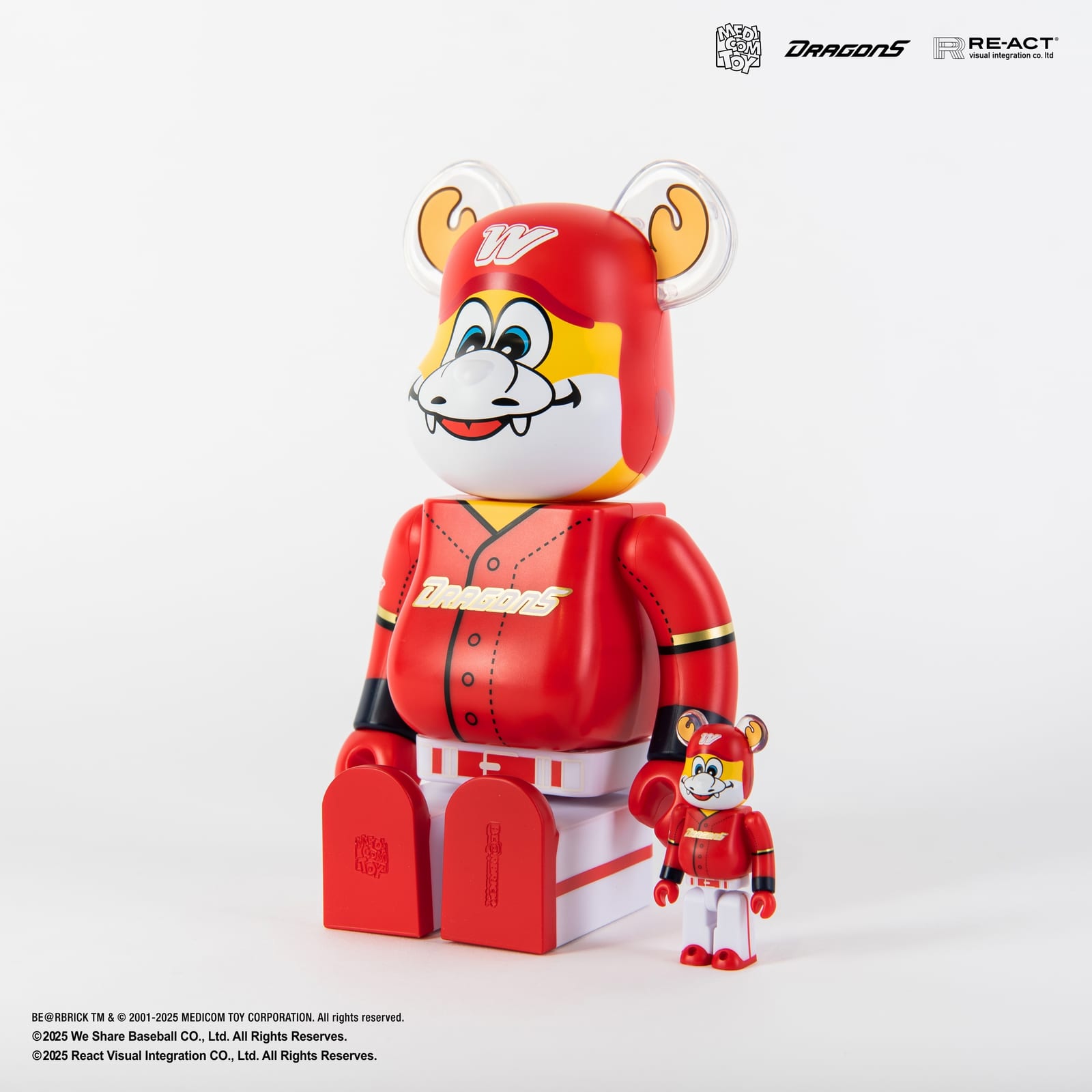 味全龍聯名 BE@RBRICK 打造台灣職棒史上首款潮流藝術公仔