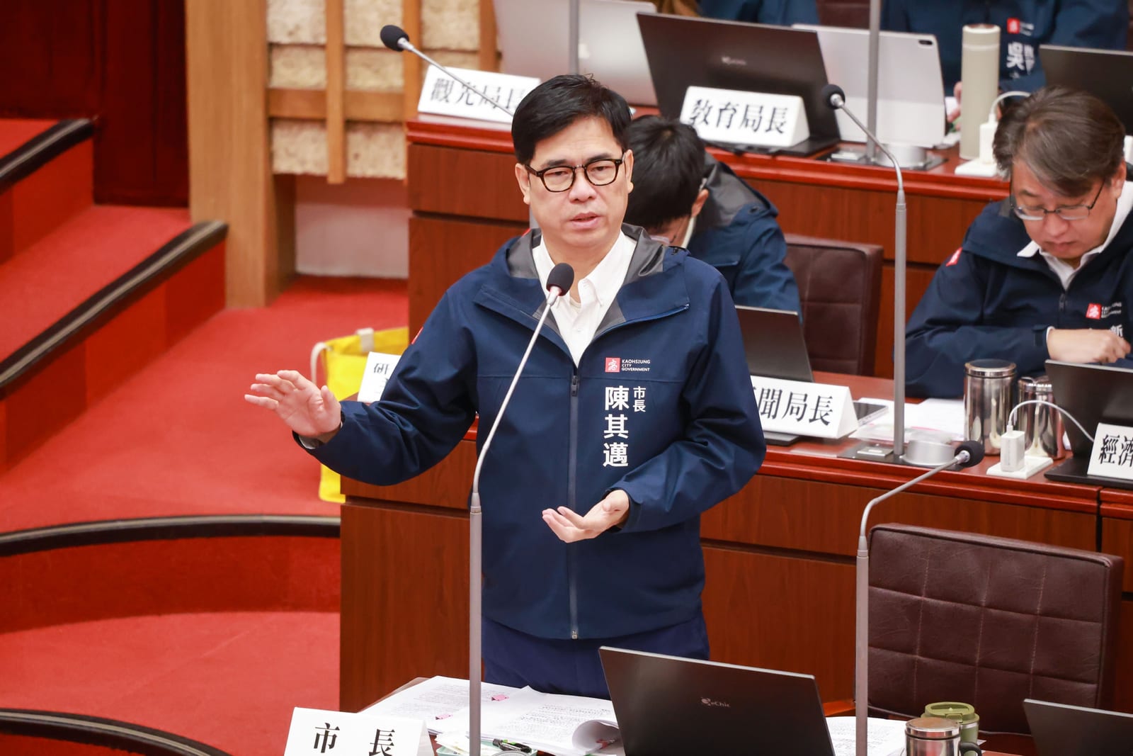 高雄邁向智慧與永續雙軌並進！陳其邁：打造AI城市、綠能城市同時前進