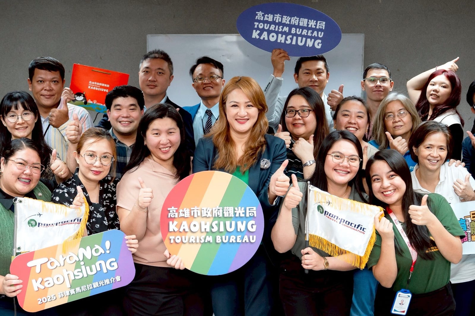 Mabuhay Manila！高雄熊萌翻馬尼拉，Tara Na! Kaohsiung 國際觀光品牌閃亮登場