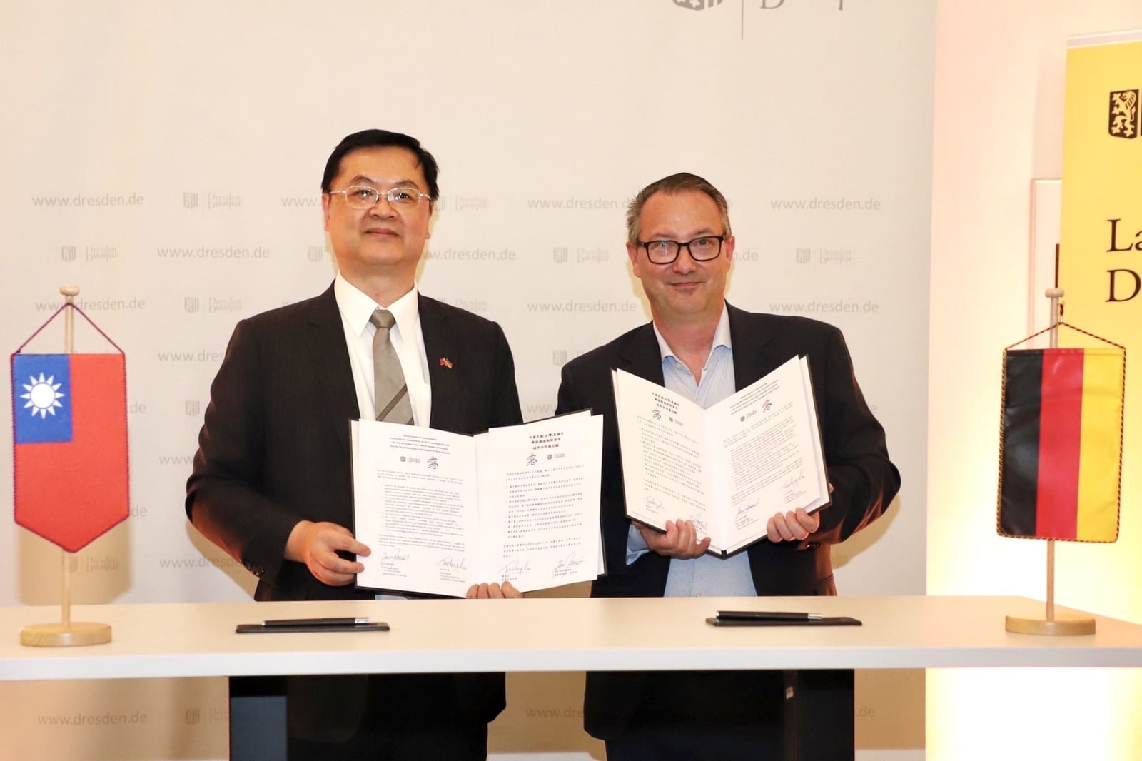高雄與德勒斯登攜手邁向半導體與教育合作新里程，友誼跨越國界，雙城並肩前行