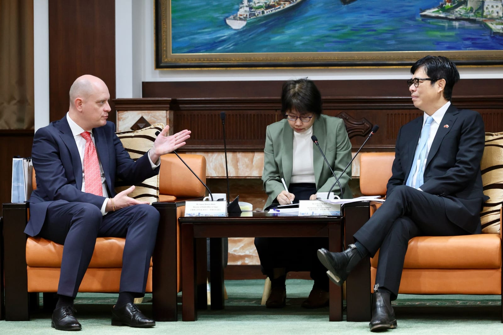 城市牽起友誼之橋，波蘭臺北辦事處處長首訪高雄，台波合作持續升溫