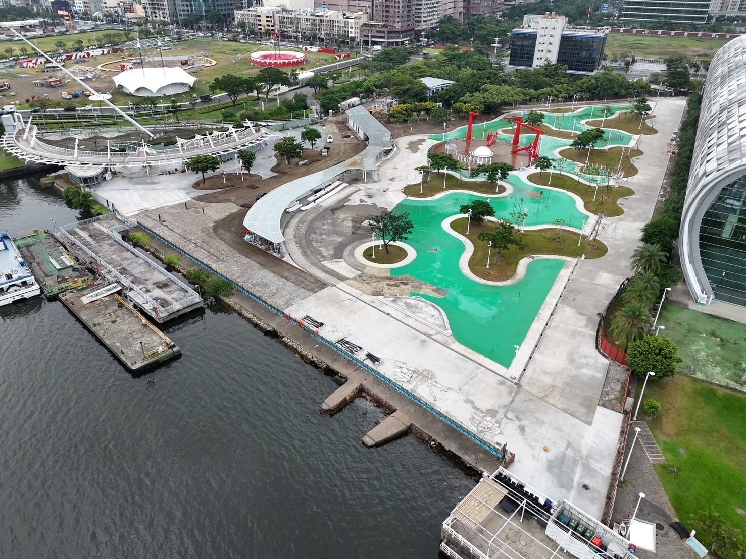 新光公園戲水區升級倒數！高雄打造夏日親水新亮點