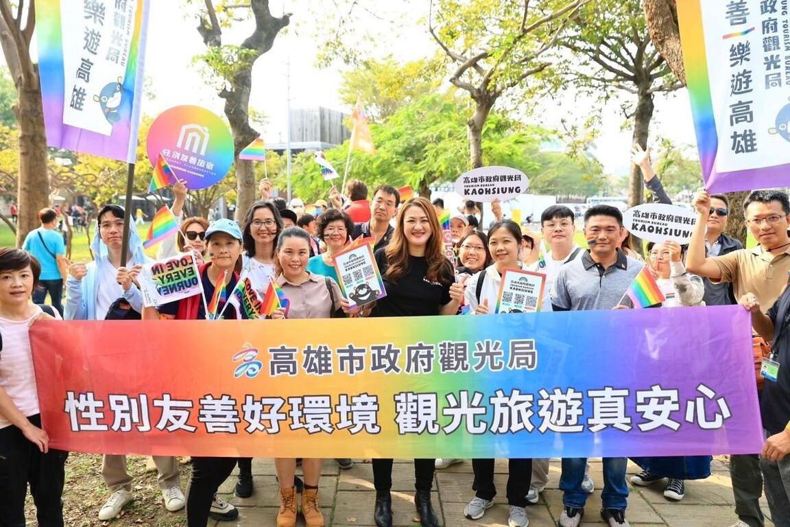 高雄觀光前進日本東京同志大遊行，打造亞洲旅遊最友善！力拚100家性別友善旅宿，接軌國際彩虹經濟