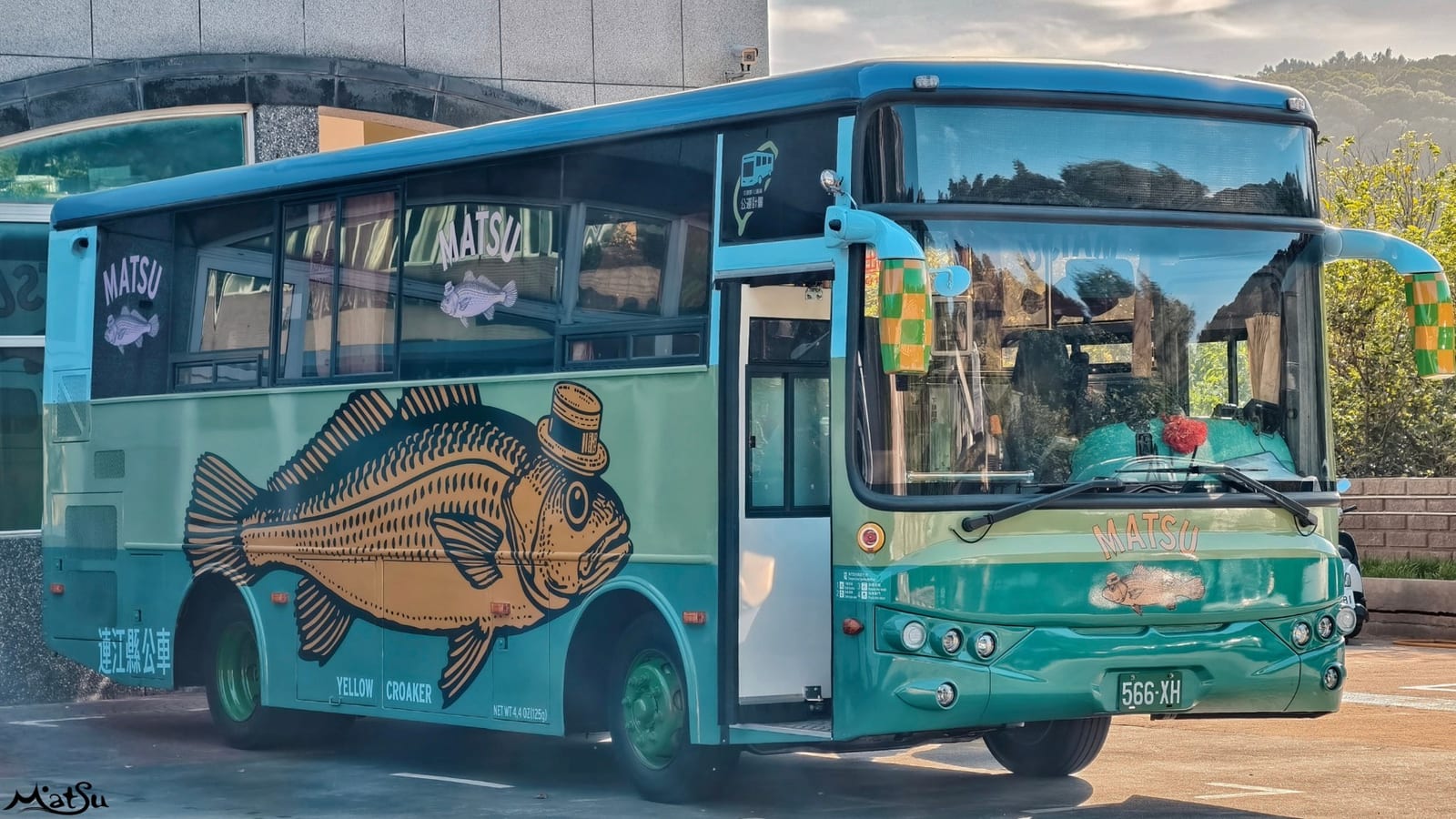 馬祖驚喜現身「黃魚公車」搭車就像穿梭在海味時光罐頭裡