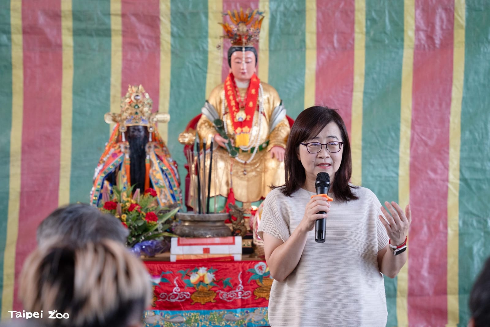 臺北市立動物園舉辦群靈祈福法會：感念先民守護土地，讓生命回歸自然