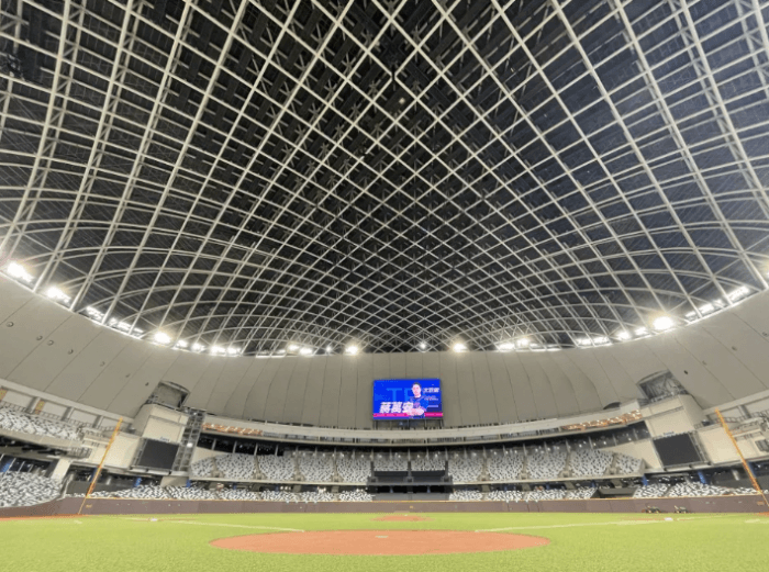 台北大巨蛋開箱 11月18日測試賽索票入場