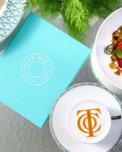 Tiffany「Blue Box Cafe Taipei」盛大開幕!現已啟動預約訂位,立即預先一窺奢華新空間。