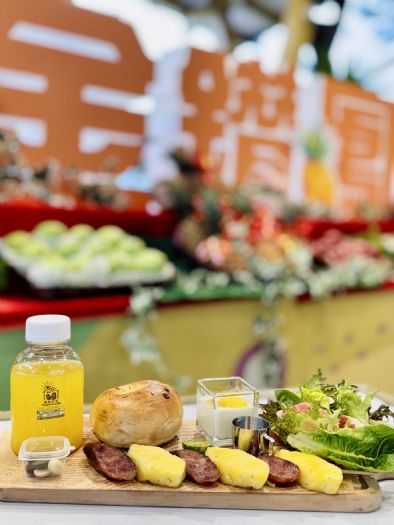 屏東鳳梨季盛大開幕，台北希望廣場迎來農特產品展售熱潮