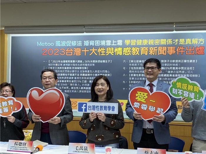 少子化困擾持續!十大情感新聞:連續四年上榜,民間團體籲請不僅止於經濟鼓勵,更應注重其他因素促進生育