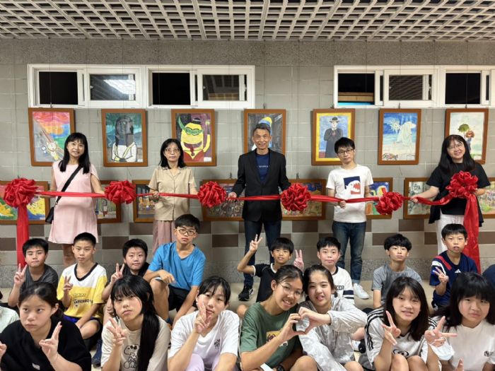 藝術繽紛校園，創意展翅高飛——萬興國小美感教育成果展溫馨登場