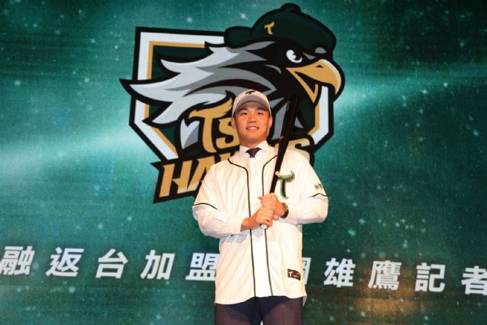 王柏融回來了! 「台鋼大王」降臨雄鷹