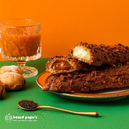 Beard Papa’s全新推出「泰式奶茶泡芙」！香甜醇厚、酥脆誘人的季節限定美味登場