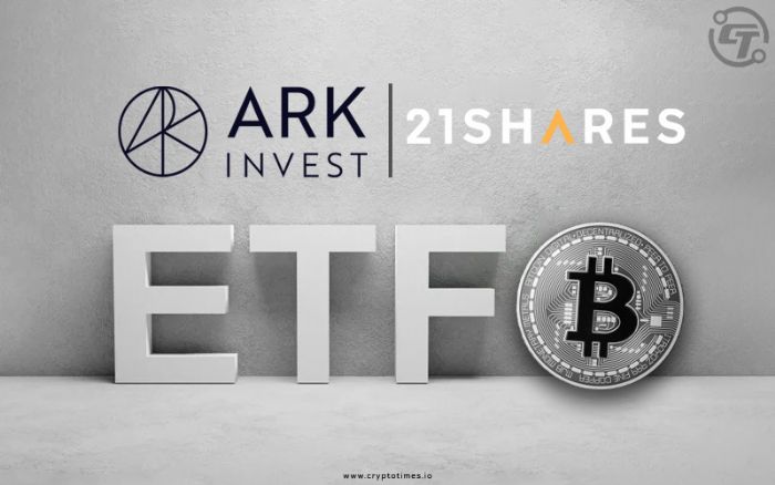 ARK和21Shares合作申請的比特幣現貨ETF或比貝萊德提前上市?