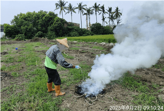 愛護環境從拒絕露天燃燒開始,屏東環保局運用科技全日監控
