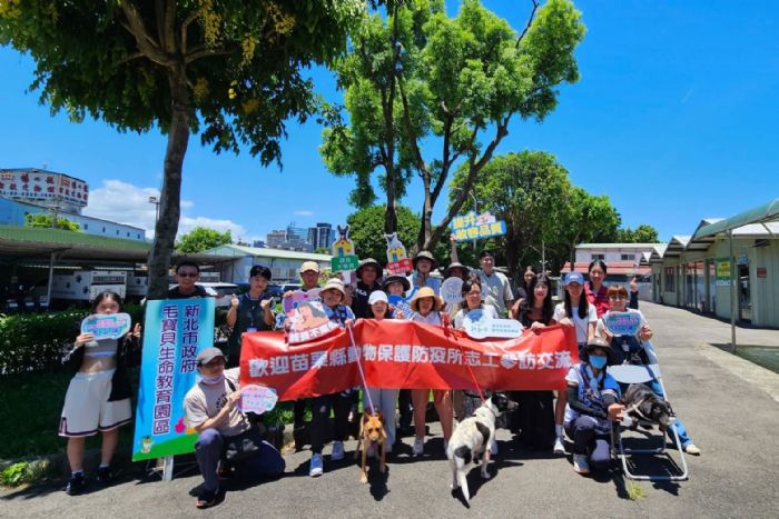 苗栗縣動物防疫所攜手志工，深度參訪新北板橋動物之家
