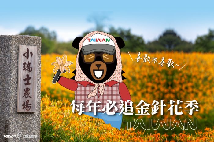 花蓮金針花季浪漫登場,夢幻黃金花海迎夏限定活動
