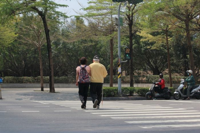 改善行人路口通行安全!高市設置行人專用號誌、科技執法取締不停讓行人違規車輛