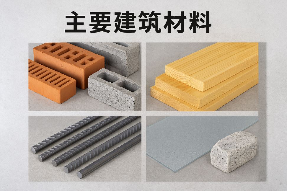 台灣主要建築材料完整指南｜常見種類、特色與選購建議