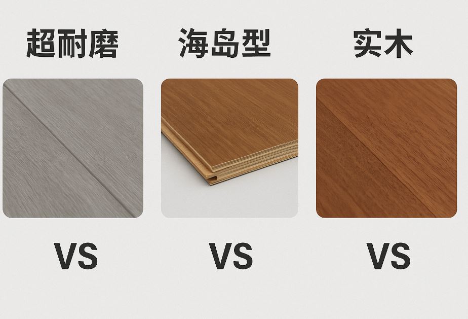 木地板怎麼挑？超耐磨、海島型、實木怎麼選