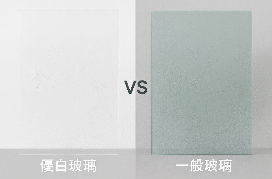 優白玻璃 VS 一般玻璃：差異、優勢與裝修選擇指南